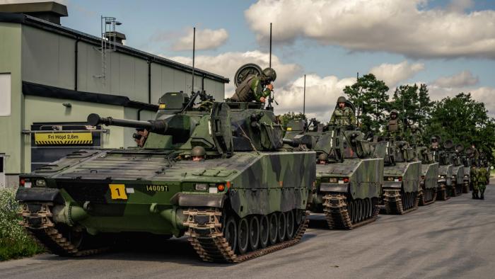 Zviedrijas Armijas kājnieku kaujas mašīnas CV-90