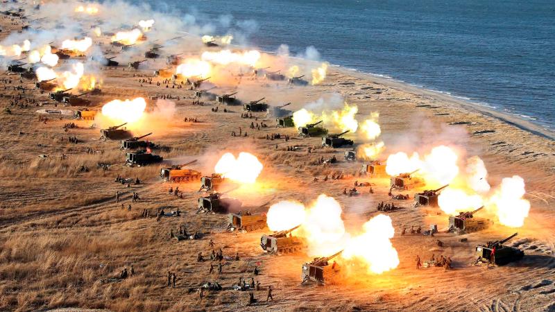 Ziemeļkorejas militārās mācības
