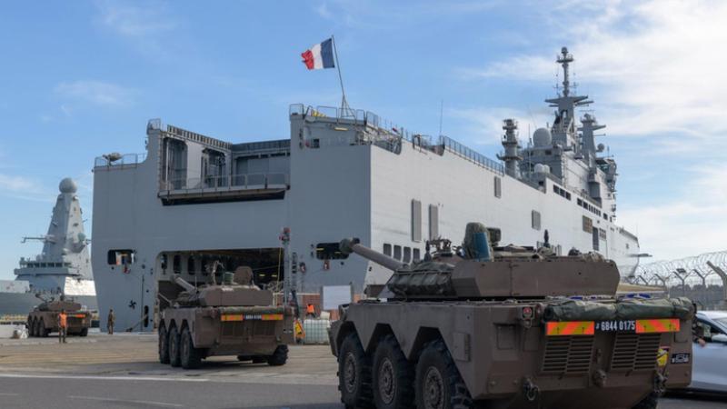 Francijas mehanizētās vienības piedalās NATO bruņoto spēku mācību ciklā Eiropā