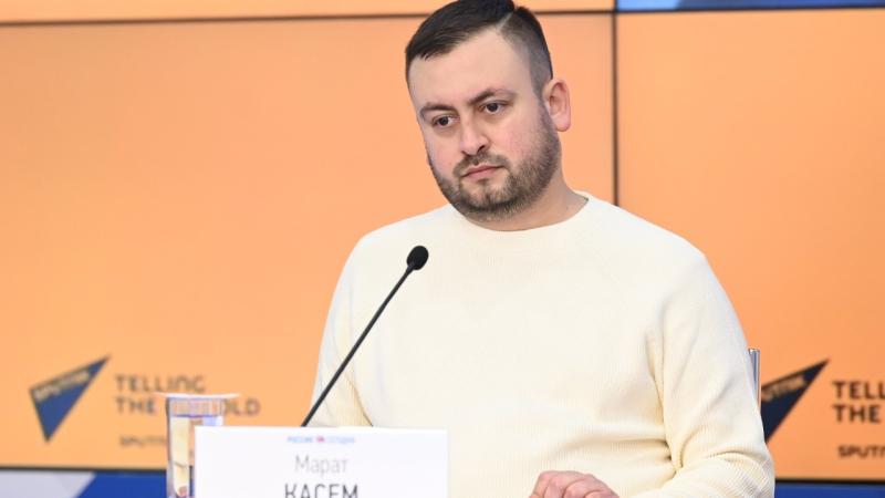 Marats Kasems Sputnik sapulcē Maskavā