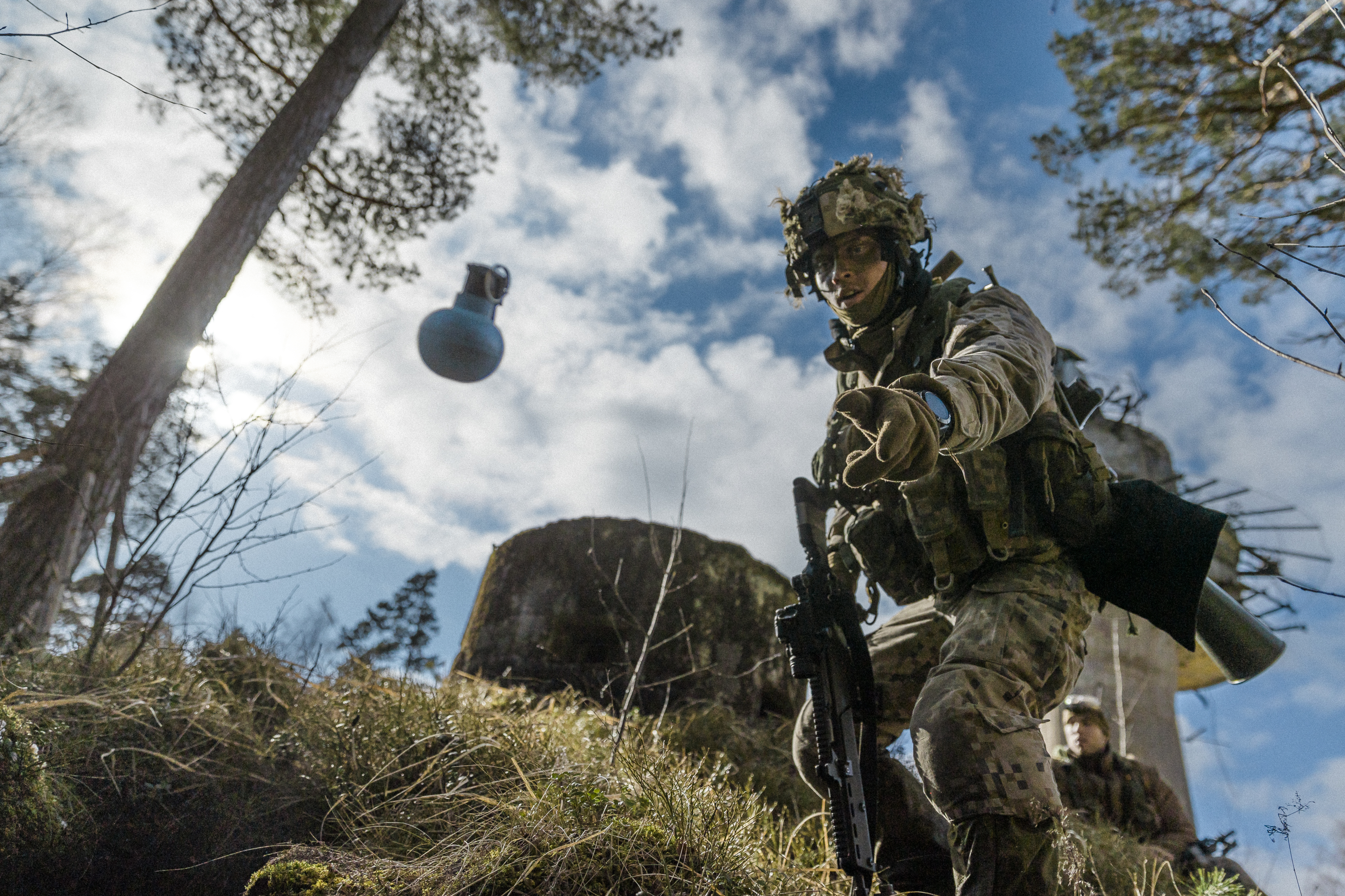 Opplæringen av kadetter fra Latvian National Defense Academy vil finne sted i Ventspils-regionen