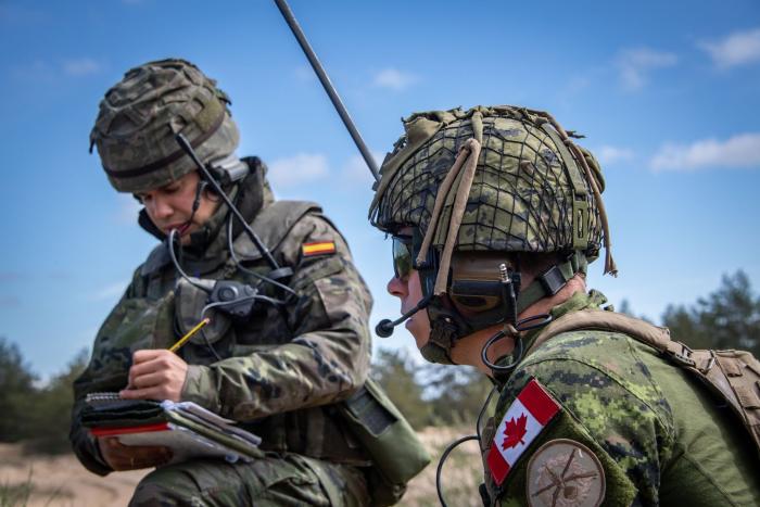 Kanādas armija Latvijā