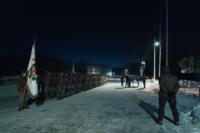 Nacionālās aizsardzības akadēmijas "Baltās nakts" pasākums/ Armīns Janiks, srž. Ēriks Kukutis, Aizsardzības ministrija