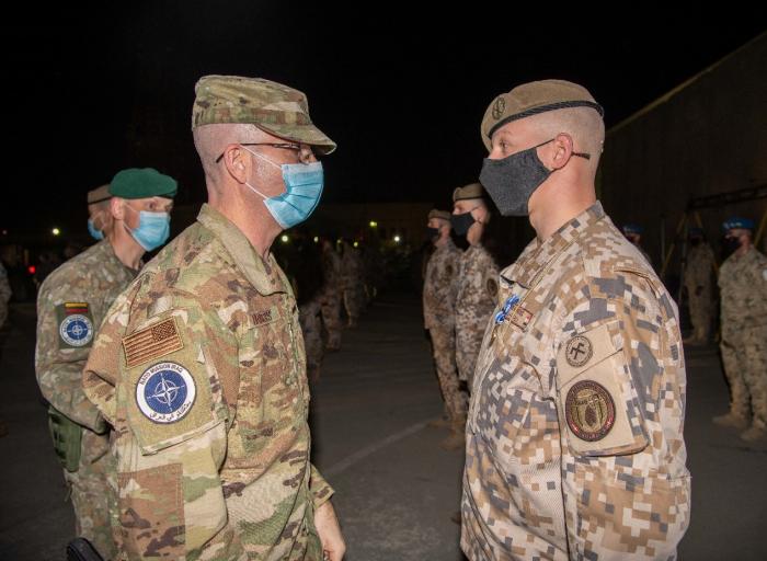Latvijas karavīri starptautiskajā operācijā Irākā kopā ar ASV sabiedrotajiem/ Sauszemes spēku Mehanizētās kājnieku brigādes 2. bataljons