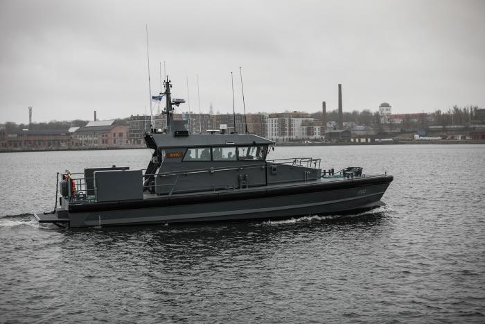 Igaunijas Jūras spēku jaunā patruļlaiva "Risto"