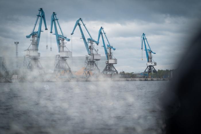 Zemessardzes 1. Rīgas brigādes starpinstitūciju mācības Rīgas ostas aizsardzībā