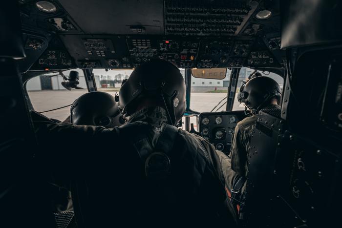 Gaisa spēku helikopters Mi-17/ srž. Ēriks Kukutis/Aizsardzības ministrija