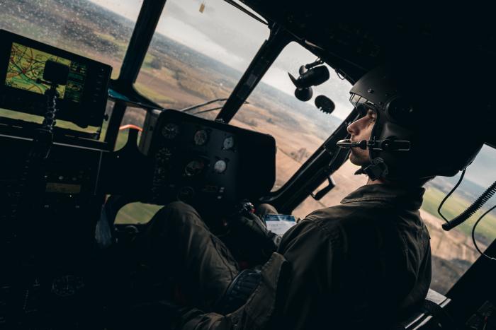 Gaisa spēku helikopters Mi-17/ srž. Ēriks Kukutis/Aizsardzības ministrija