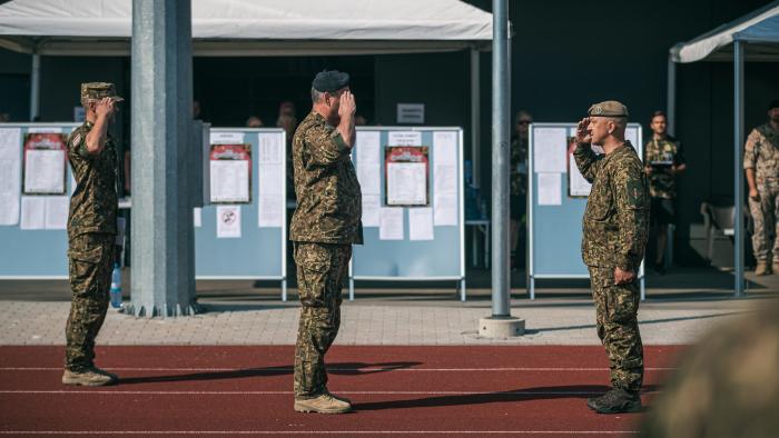 NBS spartakiāde Ādažu bāzē