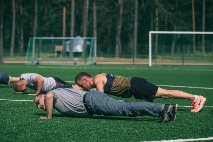 NBS spartakiāde Ādažu bāzē