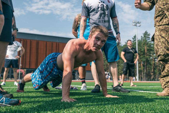 NBS spartakiāde Ādažu bāzē/ srž. Ēriks Kukutis/Aizsardzības ministrija