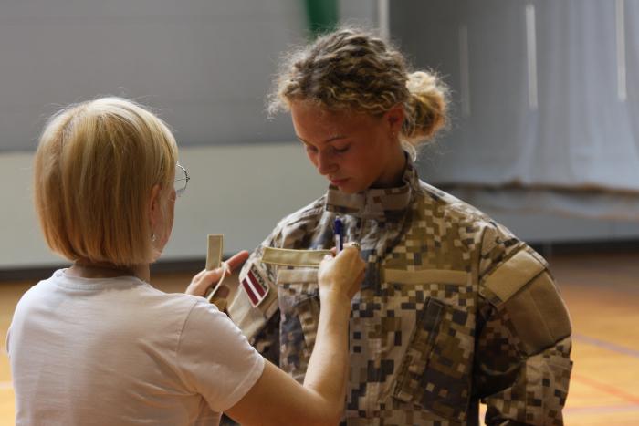 Foto: 4. Brīvprātīgo rezervistu apmācības kurss/ Zemessardzes 2. Vidzemes brigāde