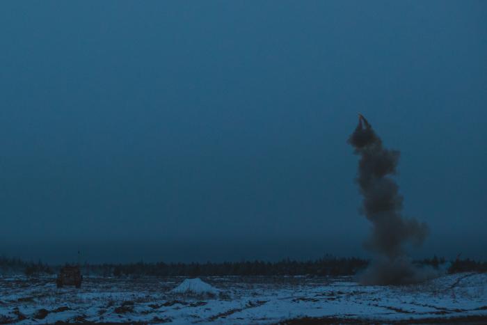 Foto: Starptautiskās militārās mācības "Winter Shield 2021"/ vsrž.  Gatis Indrēvics/Aizsardzības ministrija