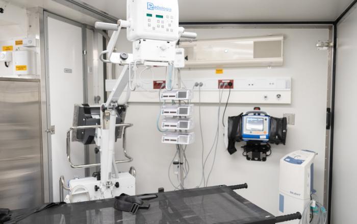 Foto: Igaunija un Vācija Ukrainai dāvina lauka hospitāli/mil.ee