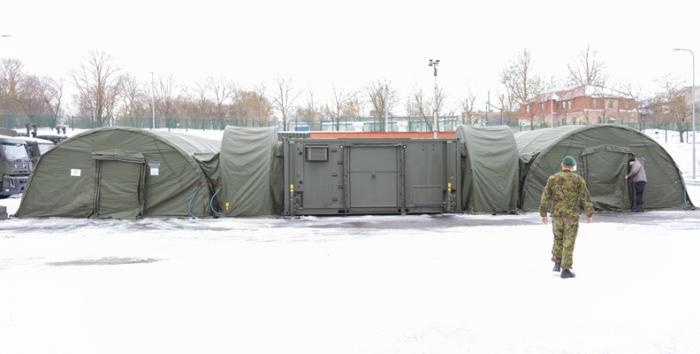 Igaunija un Vācija Ukrainai dāvina lauka hospitāli