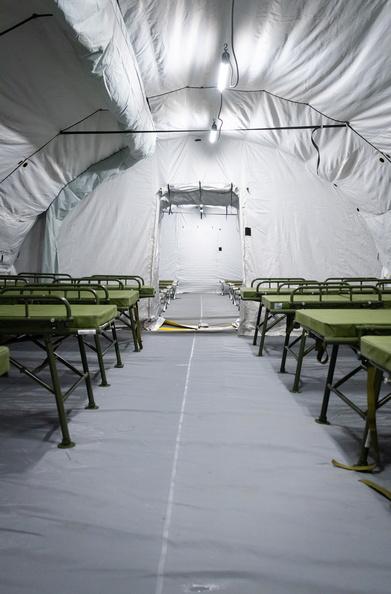 Foto: Igaunija un Vācija Ukrainai dāvina lauka hospitāli/mil.ee