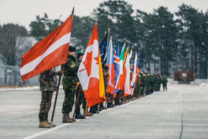 NATO paplašīnātās klātbūtnes kaujas grupa Latvijā