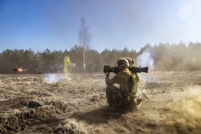 Pamatapmācība šaušanai ar  prettanku ieročiem “Carl-Gustaf M4”.