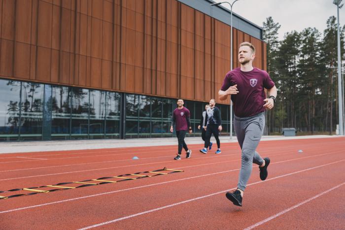 Sauszemes spēku Mehanizētā kājnieku brigāde, NAA un LSPA ideju apmaiņas seminārā "Sports un aizsarzdība"/Foto: dkar. A.Beļavskis/Mehanizētā kājnieku brigāde