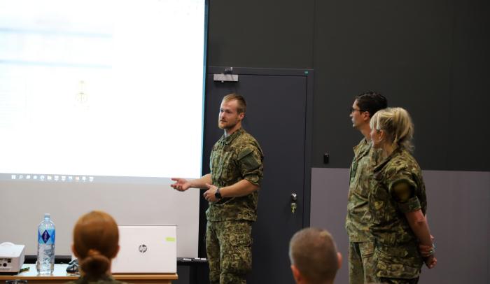 NATO Militārās inženierijas izcilības centra  vadītais Latvijas Tiltu novērtēšanas kurss/Foto: seržante Zanda Puče