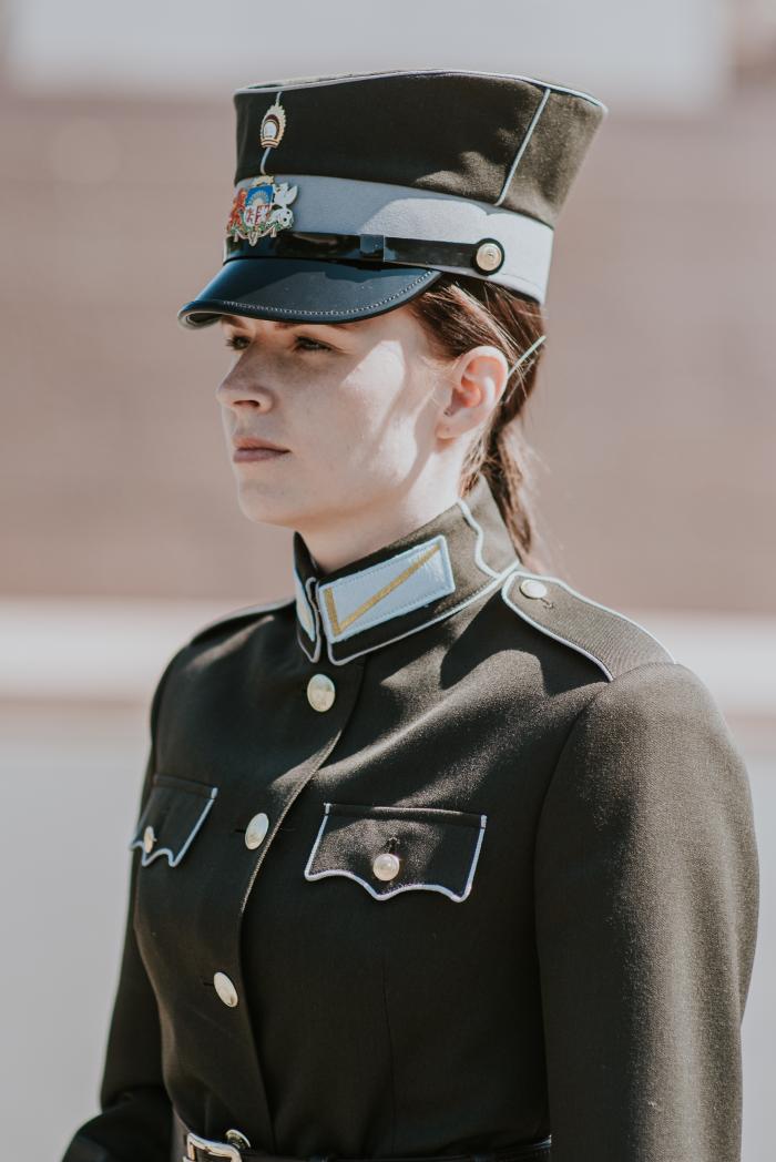 Sievietes NBS Štāba bataljona Goda sardzes rotā