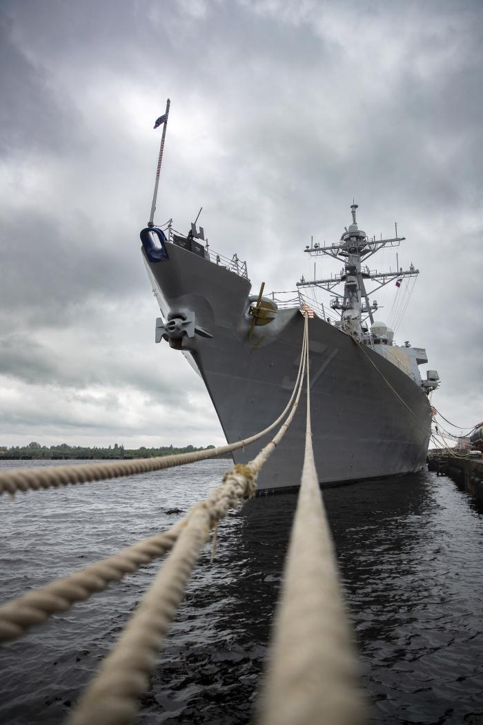 ASV Kara flotes iznīcinātājkuģis “USS Arleigh Burke”
