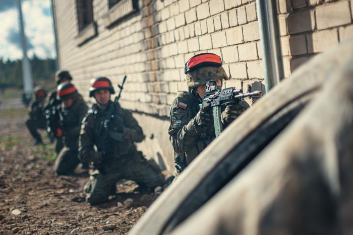 Militārās mācības “Namejs 2022” Mežaines poligonā