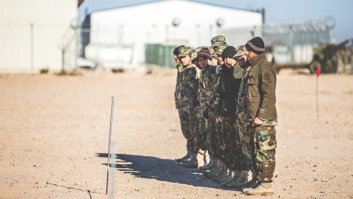 Afganistānas karavīru apmācības 2015.gadā