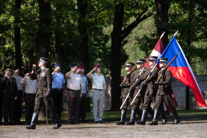 Čehijas bruņoto spēku komandiera 23. augusta vizīte Latvijā/ Foto: Gatis Dieziņš /Aizsardzības ministrija