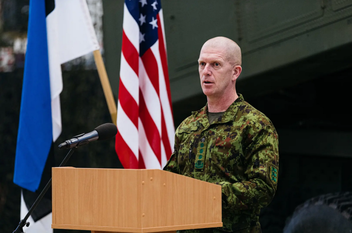 Igaunijas Aizsardzības spēku komandieris ģenerālleitnants Martins Herems