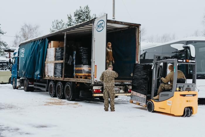 Humānās palīdzības sūtījums Ukrainai