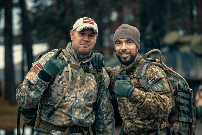 NBS karavīri sacensību "Baltic Warrior” laikā / srž. Ēriks Kukutis / Aizsardzības ministrija