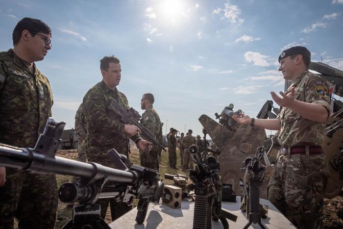 Inženieru mācības “Verboom 4” Ādažu militārajā bāzē