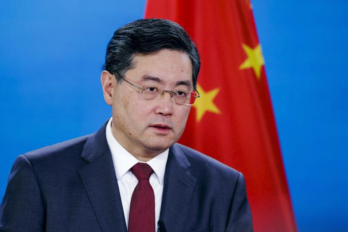 Ķīnas ārlietu ministrs Cjiņs Gans.