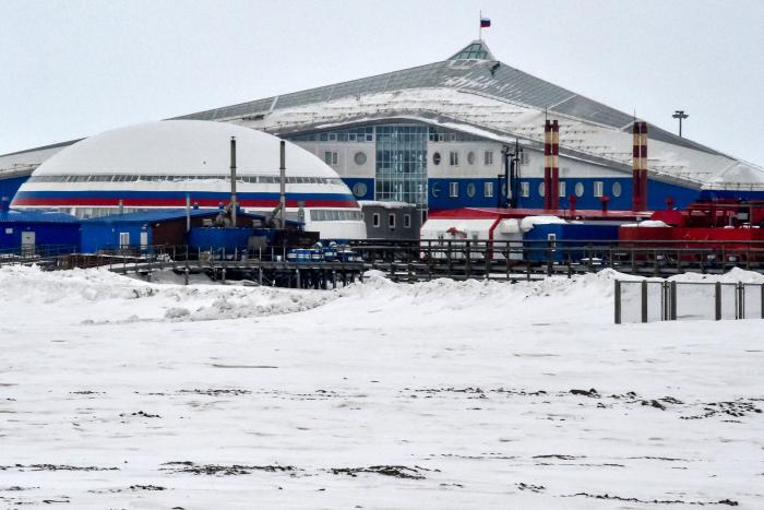 "Arctic Trefoil" Krievijas militārā bāze Aleksandras zemes salā.