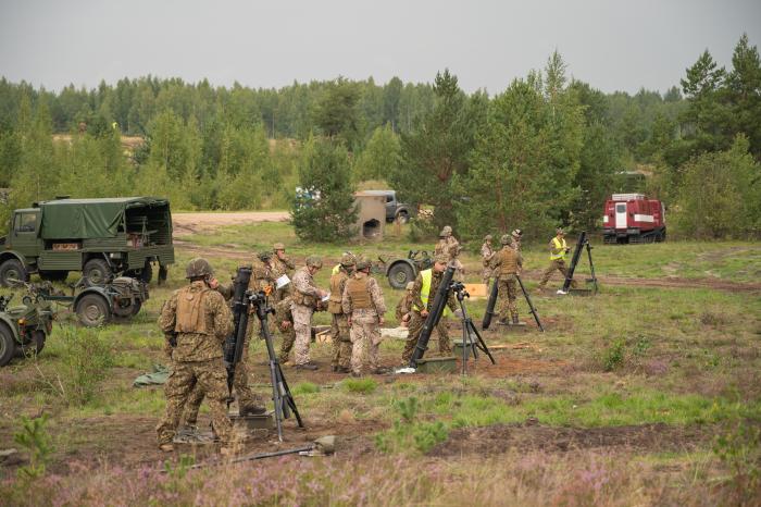 Sacensības “Mīnmetēju apakšvienība 2023”