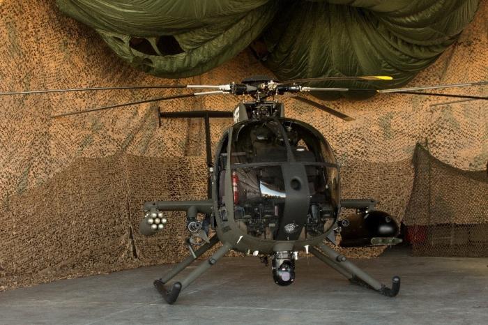ASV kompānijas "MD Helicopters" ražotais daudzfunkcionālais helikopters MD 530F