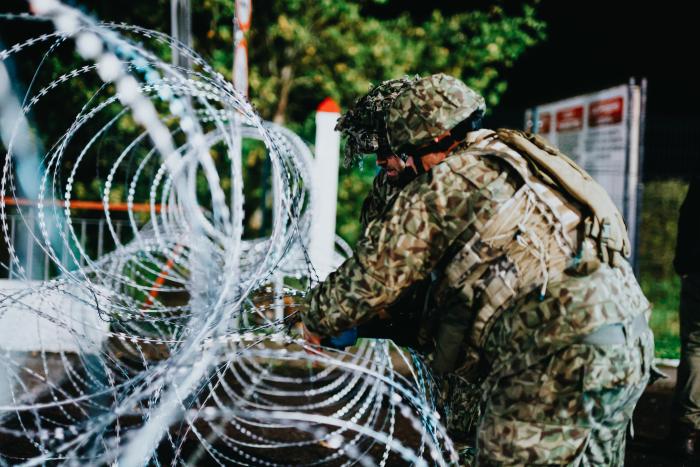 Latvijas un Krievijas robežas šķērsošanas punkta Vientuļu slēgšana / Armīns Janiks / Aizsardzības ministrija