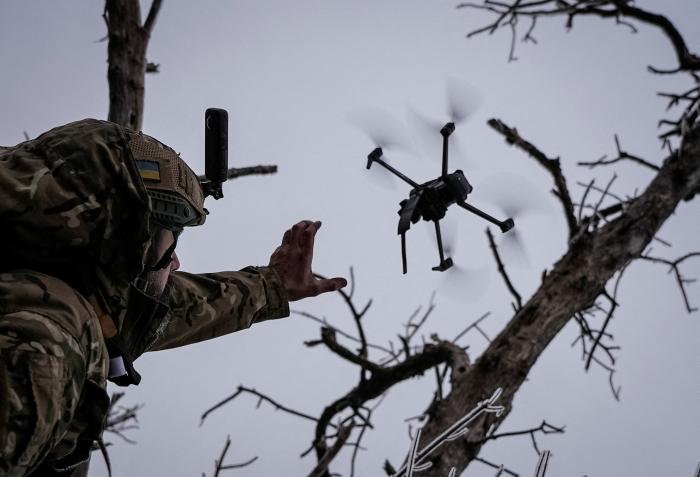 Ukrainas bruņotie spēki izmanto civilos dronus / Foto: Reuters/Scanpix