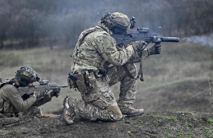 Ukrainas speciālo spēku vienība / Foto: AFP/Scanpix