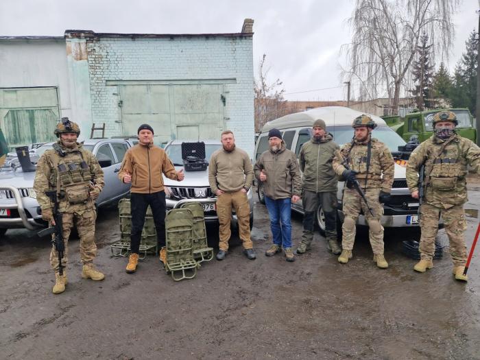 Support Azov Latvija nogādāta palīdzība Ukrainas karavīriem