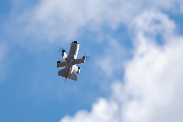 Dronu testi Sēlijas poligonā