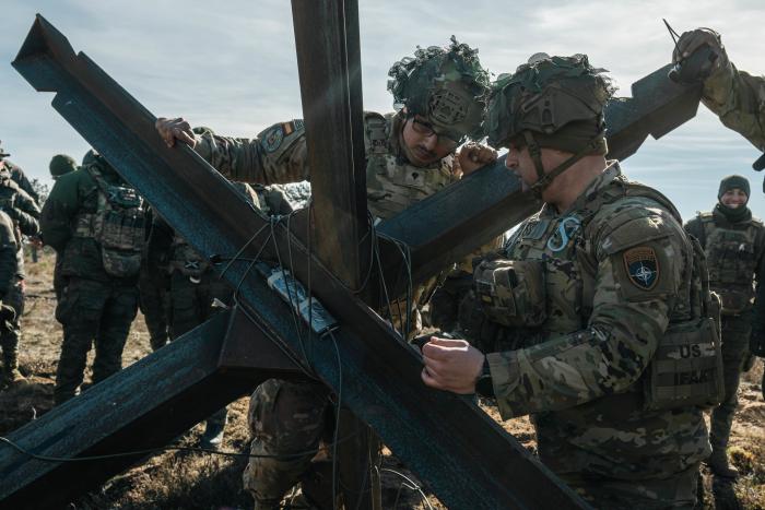 NATO Daudznacionālās brigādes Latvijā militārās mācības "Verboom"