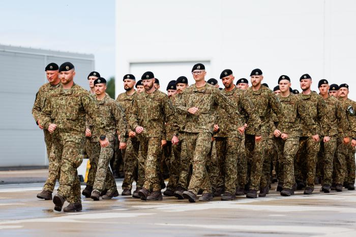 Karavīru sagaidīšana no misijas Kosovā