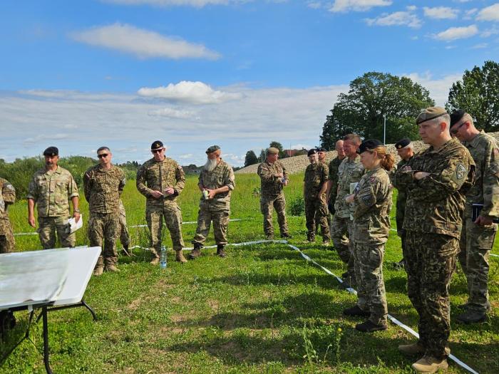 NATO daudznacionālā divīzija “Ziemeļi” mācības Latgalē