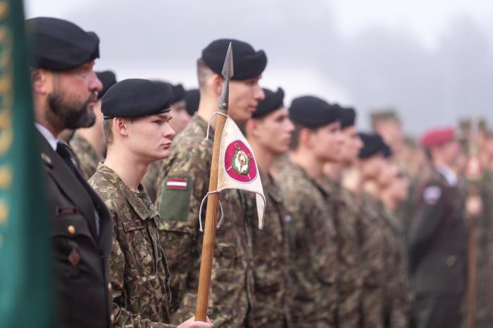 Pulkveža Oskara Kalpaka profesionālās vidusskolas mācību gada svinīgā atklāšanas ceremonija