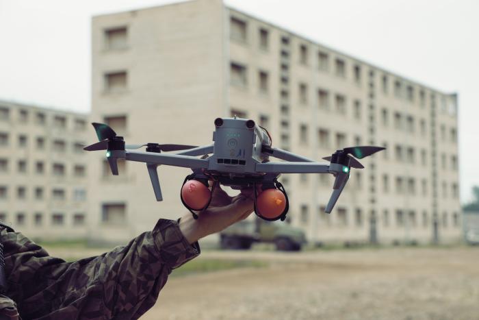 Mācības militārajā poligonā “Mežaine”