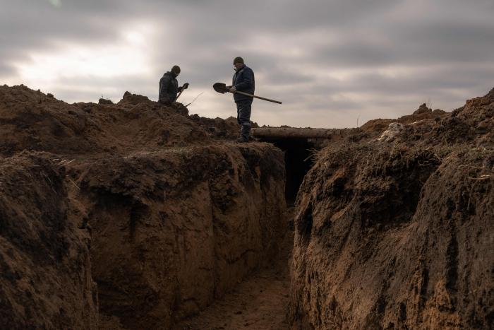 Ierakumu veidošana Ukrainā Zaporižjas virzienā / AFP / Scanpix