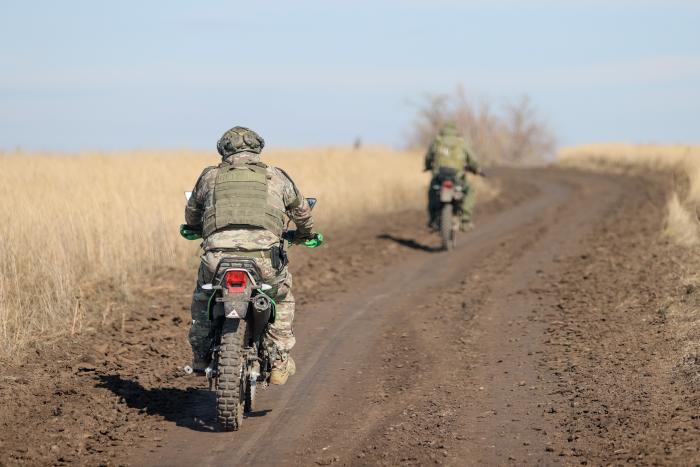 Krievijas karavīri dodas uz Pokrovsku