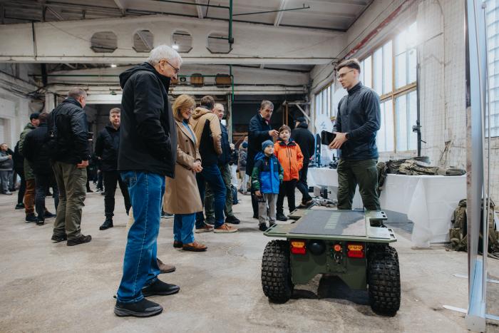 Dronu centra "Drone House" atklāšana